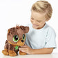 Little Tikes Rescue Tales Adoptable Pet Rottweiler Interactive Plush Pet Toy Multicolor