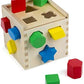 Melissa & Doug Melissa Doug Geometric Stacker - Wooden Educational Toy Wooden Shape