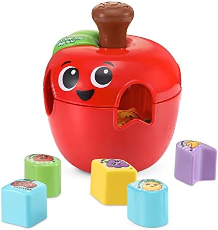 LeapFrog Spin and Change Apple Shape Sorter