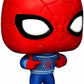 Funko Pocket POP Tee Marvel-Holiday Spiderman - Spider-Man - Medium - M - Marvel Comics -