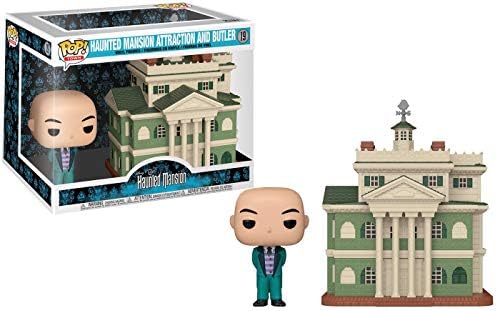 Funko Pop Towns Disney Parks - Haunted Mansion with Butler Multicolor