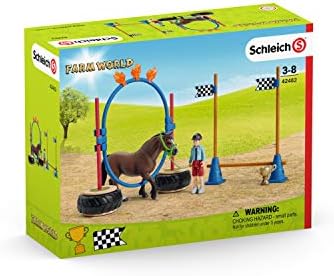 Schleich Farm World Horse for Pony Agility Race Playset