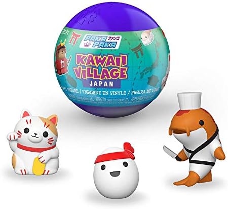 Funko Paka Paka Kawaii Village Japan - Blind Capsule One Mystery Figure Multicolor