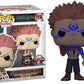 Funko Jujutsu Kaisen POP Buddy Animation Vinyl Figurine Sukuna wHeart 9 cm