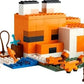 LEGO Minecraft The Fox Lodge House 21178 Animal Toys with Drowned Zombie Figure Birthday Gift for Grandchildren Kids Boys and Girls Ages 8 and Up – 21178