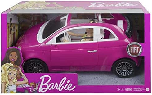 Barbie Fiat 500 Doll and Vehicle