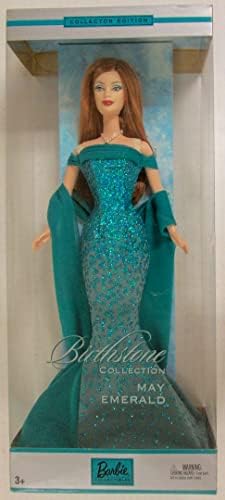 Mattel Barbie Doll May Emerald Birthstone Collection by Mattel
