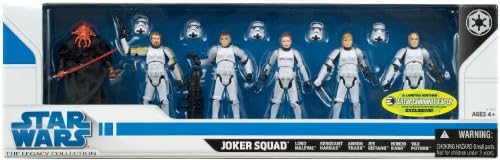 Hasbro Star Wars 2009 Joker Squad Set of 6 Action Figures Includes First Ever Female