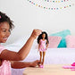 Barbie Life in The City Brooklyn and Her Hairstyles Brunette Doll