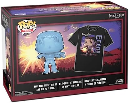 Funko Pop Tee Attack on Titan - Eren with Marks - 3XL
