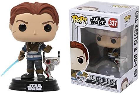 Funko POP Star Wars Jedi Fallen Order - Cal Kestis with BD-1 Funko Pop Vinyl Figure