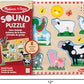 Melissa & Doug Melissa Doug Farm Animals Sound Puzzle