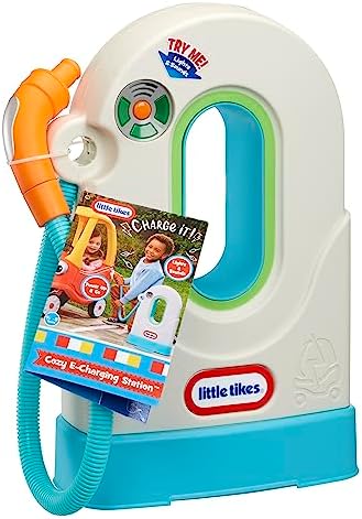 Little Tikes Cozy E-Charging Station with Interactive Lights Sounds for Pretend Play for