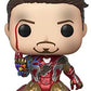 Funko Pop Avengers Endgame I Am Iron Man Glow-in-The-Dark Deluxe Vinyl Figure Multicolored