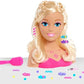 Barbie Fashionistas 8-Inch Styling Head Blonde 20 Pieces Include Hair Styling for Ages 3
