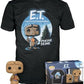 Funko POP Tee E.T.- E.T. with Reeses - Extra Large - XL - T-Shirt - Clothes with Collectable Vinyl Figure