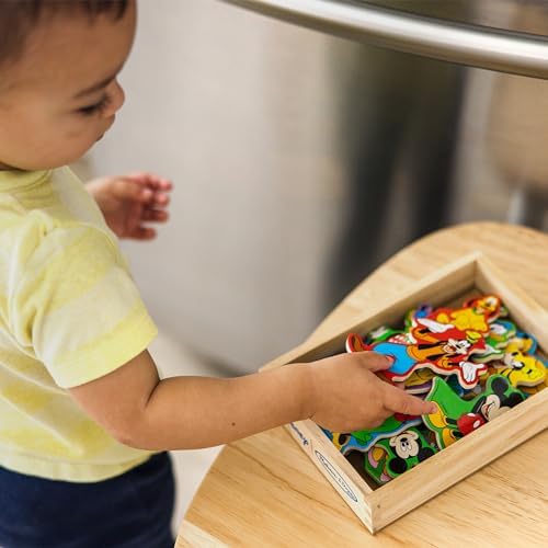 Melissa & Doug Melissa Doug Wooden Mickey Mouse Character Magnets 20 pcs - Cute Fridge