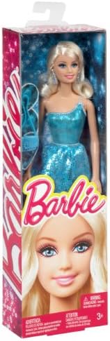 Barbie Glitz Doll Blue Dress
