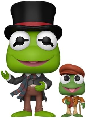Funko Pop Buddy Disney Holiday - The Muppet Christmas Carol Kermit and Robin as Bob