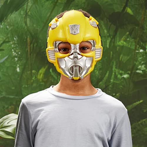 Transformers Rise of the Beasts Movie Bumblebee Roleplay Costume Mask for 10-inch