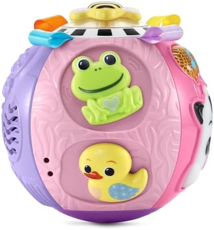 VTech Baby On-The-Moove Activity Ball with Textures Orange