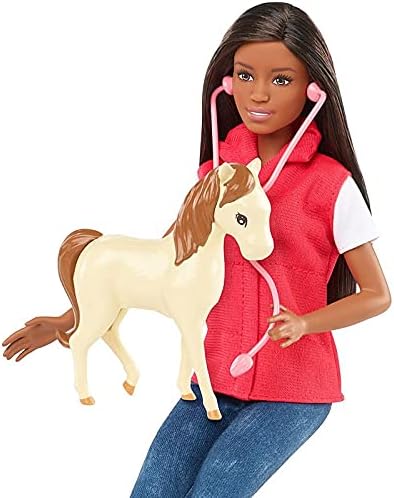 Barbie Sweet Orchard Farm Doll Vet Playset