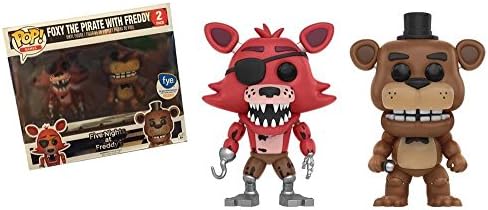 Funko POP Five Nights at Freddy's - Foxy the Pirate Fox with Freddy Fazbear - FYE 2 pack