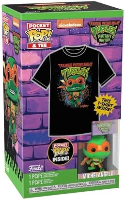 Funko Pocket POP Tee Teenage Mutant Ninja Turtles TMNT - Small - S - T-Shirt - Clothes