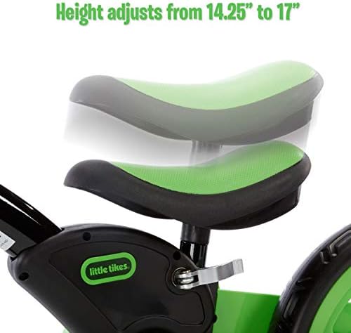 Little Tikes My First Balance-to-Pedal Training Bike for in Green Ages 2-5 Years 12-Inch