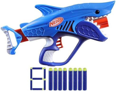 NERF Wild Lionfury Easy Play Dart Blaster 16 Nerf Elite Darts Nerf Blaster Lion for 6