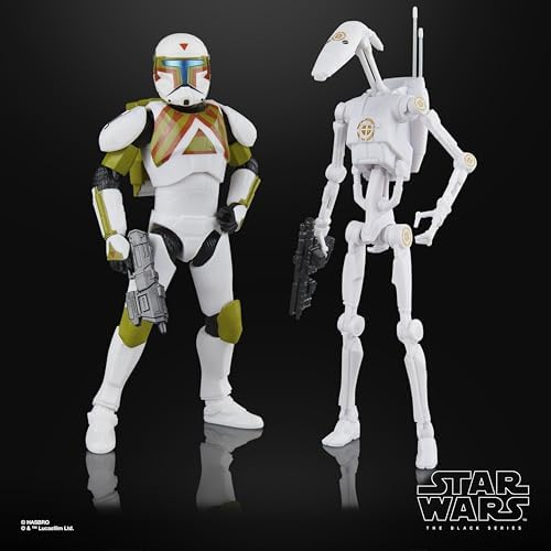 Hasbro STAR WARS The Black Series Clone Commando Urban Fighter B1 Battle Droid Training