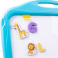 Crayola ABC Matching Magnet Set - Animal Party 52 Colorful Quality Foam Magnets Including