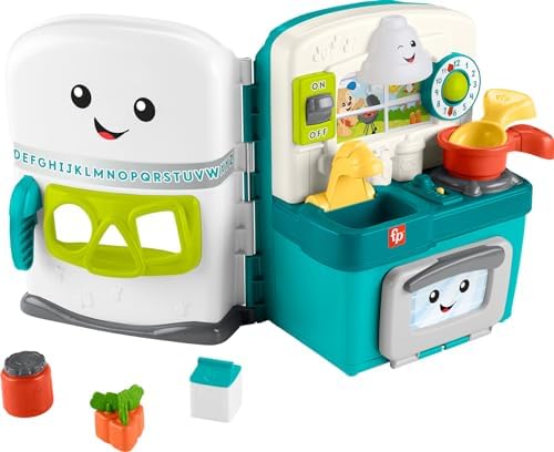 Fisher-Price Baby Toddler Toy Laugh Learn Learning Kitchen Playset