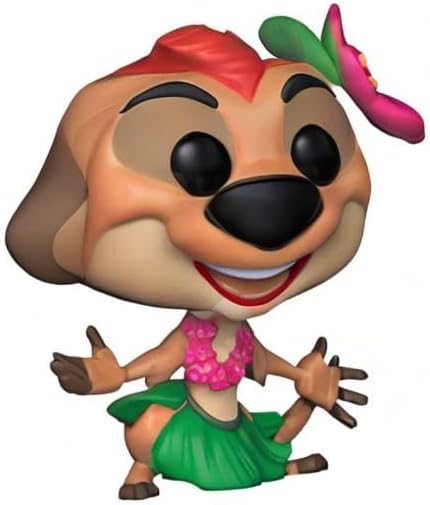 Funko Pop Disney Lion King - Luau Timon Toy Multicolor