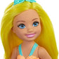 Barbie Dreamtopia Chelsea Mermaid Doll 6.5-inch with Yellow Hair and Tail