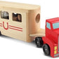 Melissa & Doug Melissa Doug Wooden Horse Carrier Toy 1 Scratch Art Mini-Pad Bundle 04097