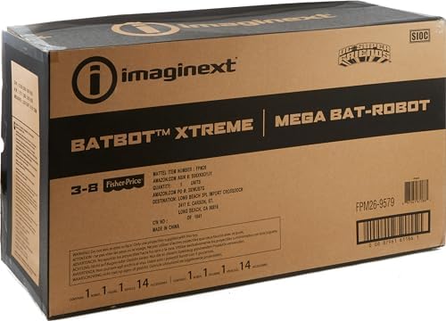 Fisher-Price Imaginext DC Super Friends Batman Toy Batbot Xtreme Robot Playset
