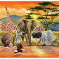 Melissa & Doug Melissa Doug African Plains Safari Jumbo Jigsaw Floor Puzzle