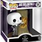 Funko POP Deluxe Disney The Nightmare Before Christmas 30th - Jack Skellington with H.Town Door - Disney The Nightmare Before Christmas - Collectable Vinyl Figure