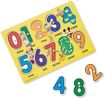 Melissa & Doug Melissa Doug Disney Wooden Peg Puzzle