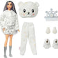 Barbie Cutie Reveal Doll Snowflake Sparkle Series Deer Plush
