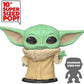 Funko Pop Star Wars The Mandalorian Toy The Child Grogu 10 Super Sized Pop