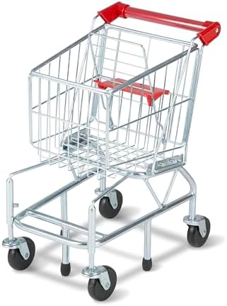 Melissa & Doug Melissa Doug Toy Shopping Cart With Sturdy Metal Frame