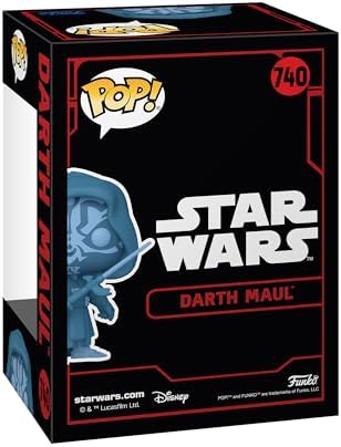 Funko POP Star Wars Hologram Darth Maul Glow Specialty Series Figure 740