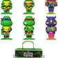 Funko Teenage Mutant Ninja Turtles 6 Pack of Black Light Vinyl Soda and Cooler