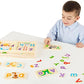 Melissa & Doug Melissa Doug ABC Picture Boards - Educational Toy With 13 Double-Sided