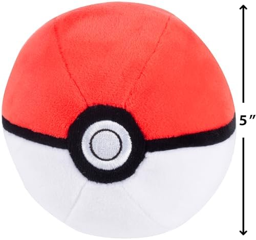 Pokemon Poke Ball and 8 Bulbasaur Plush