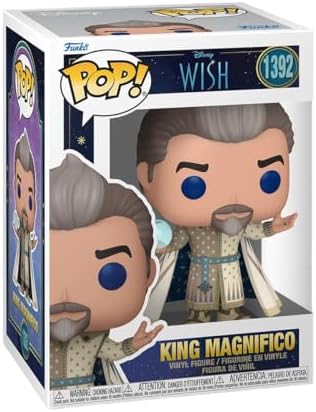 Funko Pop Disney Wish - King Magnifico Bundled with a Byron's Attic Protector