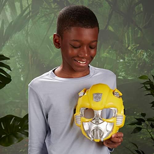 Transformers Rise of the Beasts Movie Bumblebee Roleplay Costume Mask for 10-inch