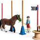 Schleich Farm World Horse for Pony Agility Race Playset